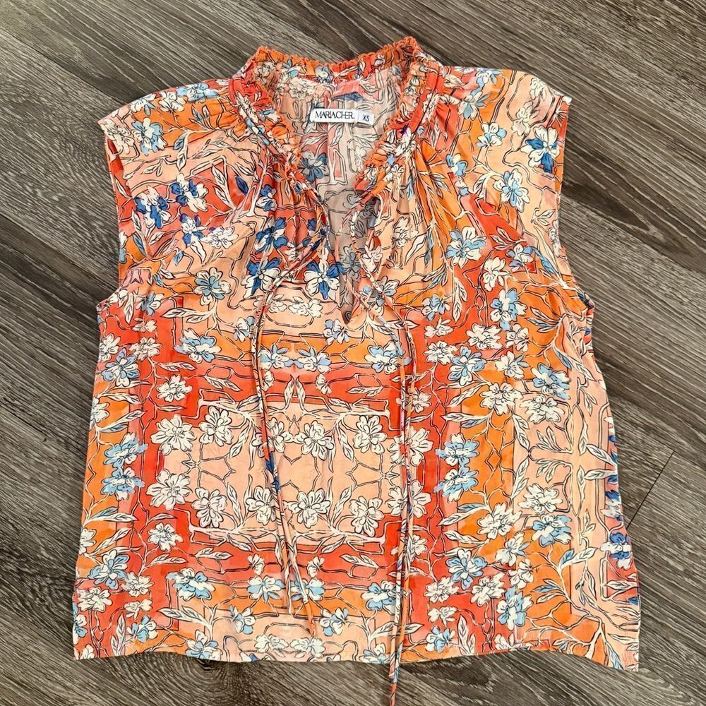 Maria Cher Humahuaca Triana Sleeveless Top